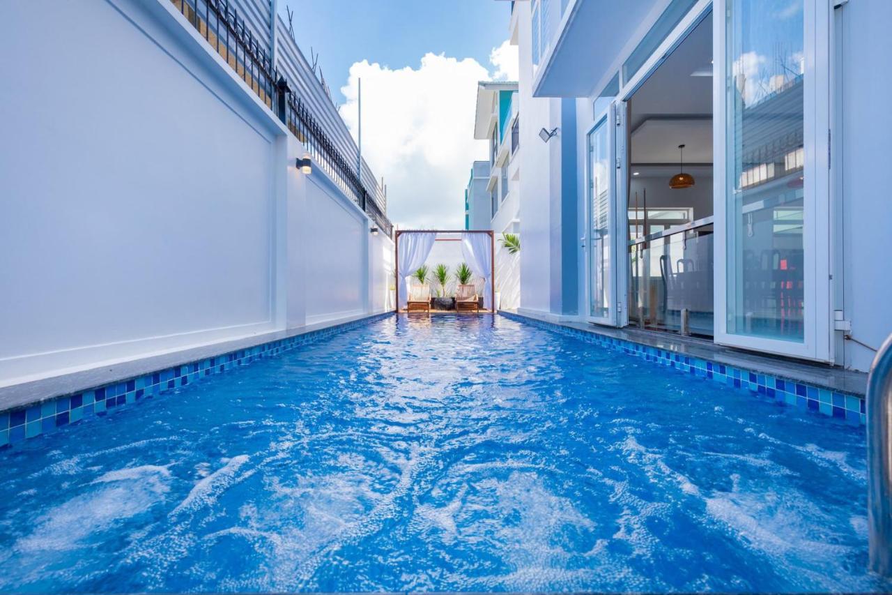 T-Maison Boutique Villa, With Pool, Karaoke, Billiards, Near Beach, Vung Tau Kültér fotó